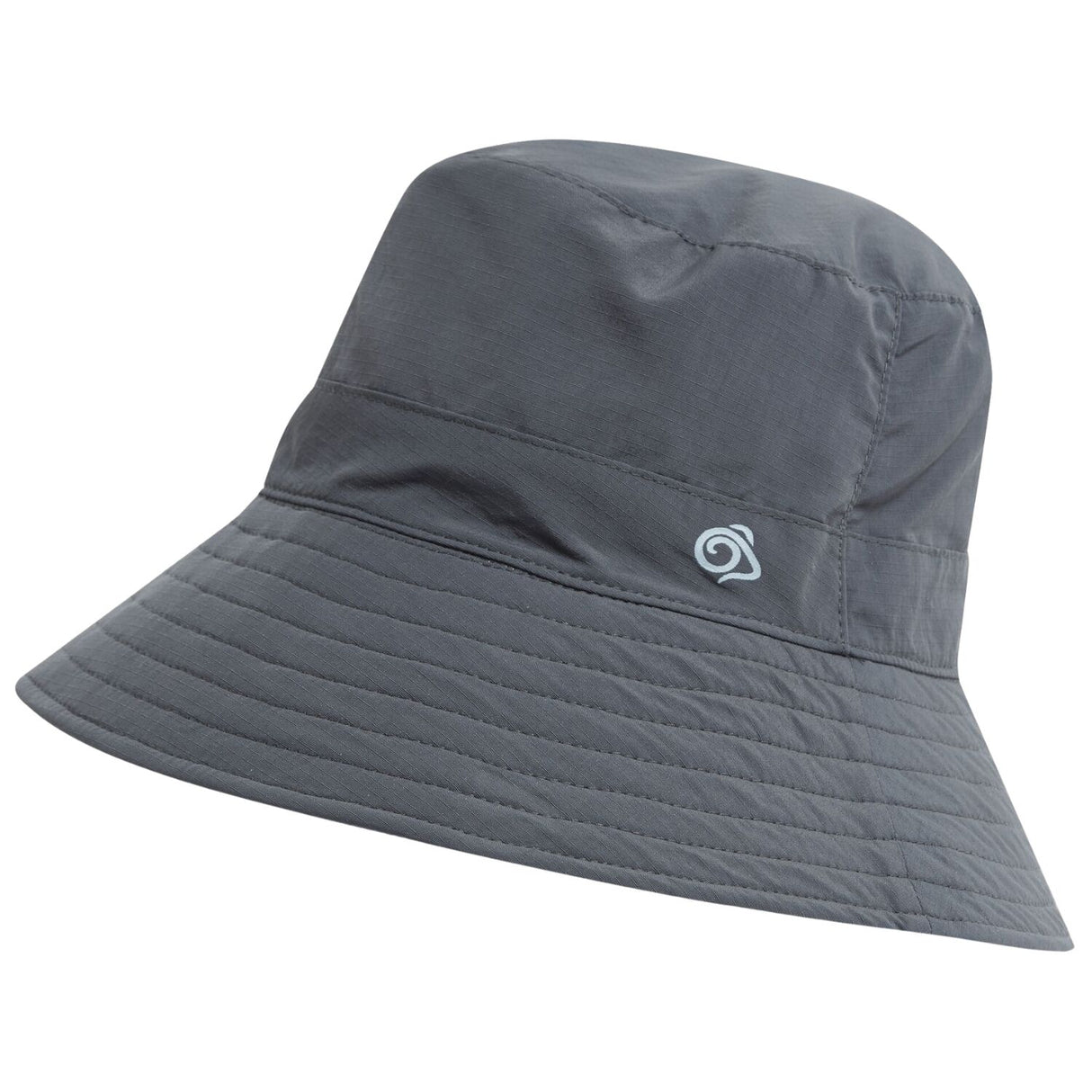 Craghoppers NosiLife Sun Hat III Unisex UPF 50+ Reversible Travel Hat in Black Pepper/Niagara Blue