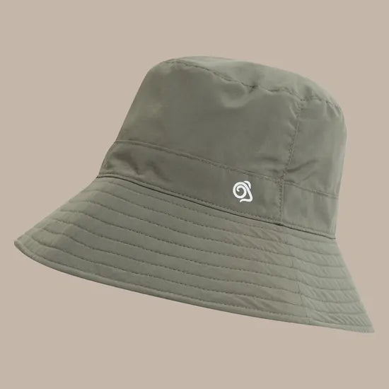 Craghoppers Anti-Insect UPF50+ Unisex Sun Hat III - Woodland Green/Parchment (Reversible)