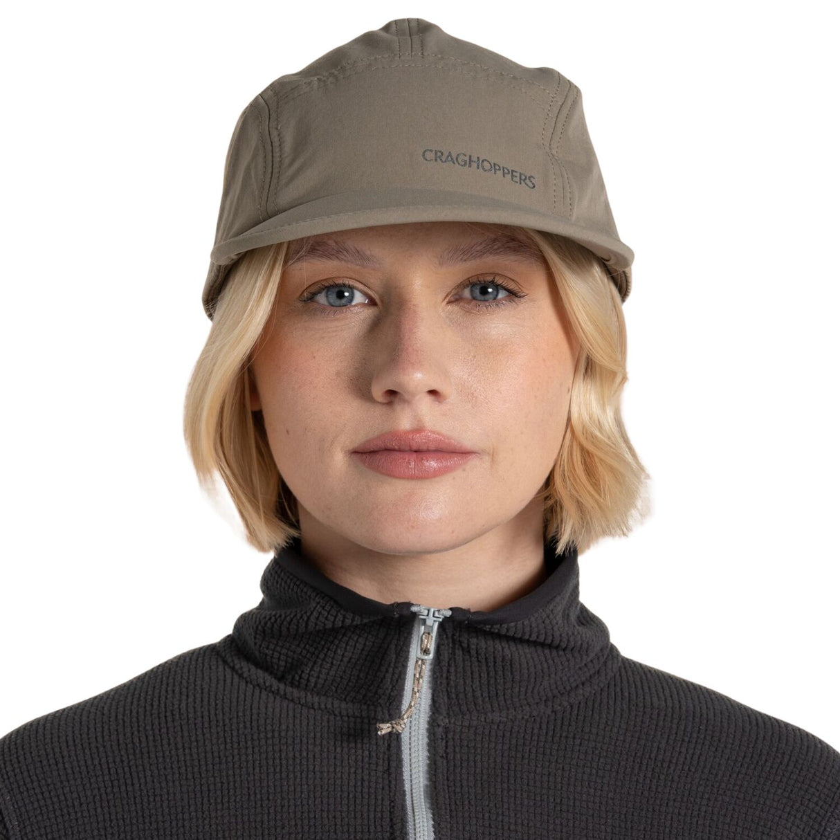 Craghoppers NosiLife Multi Cap II Unisex Anti-Insect Lightweight Travel Hat in Pebble