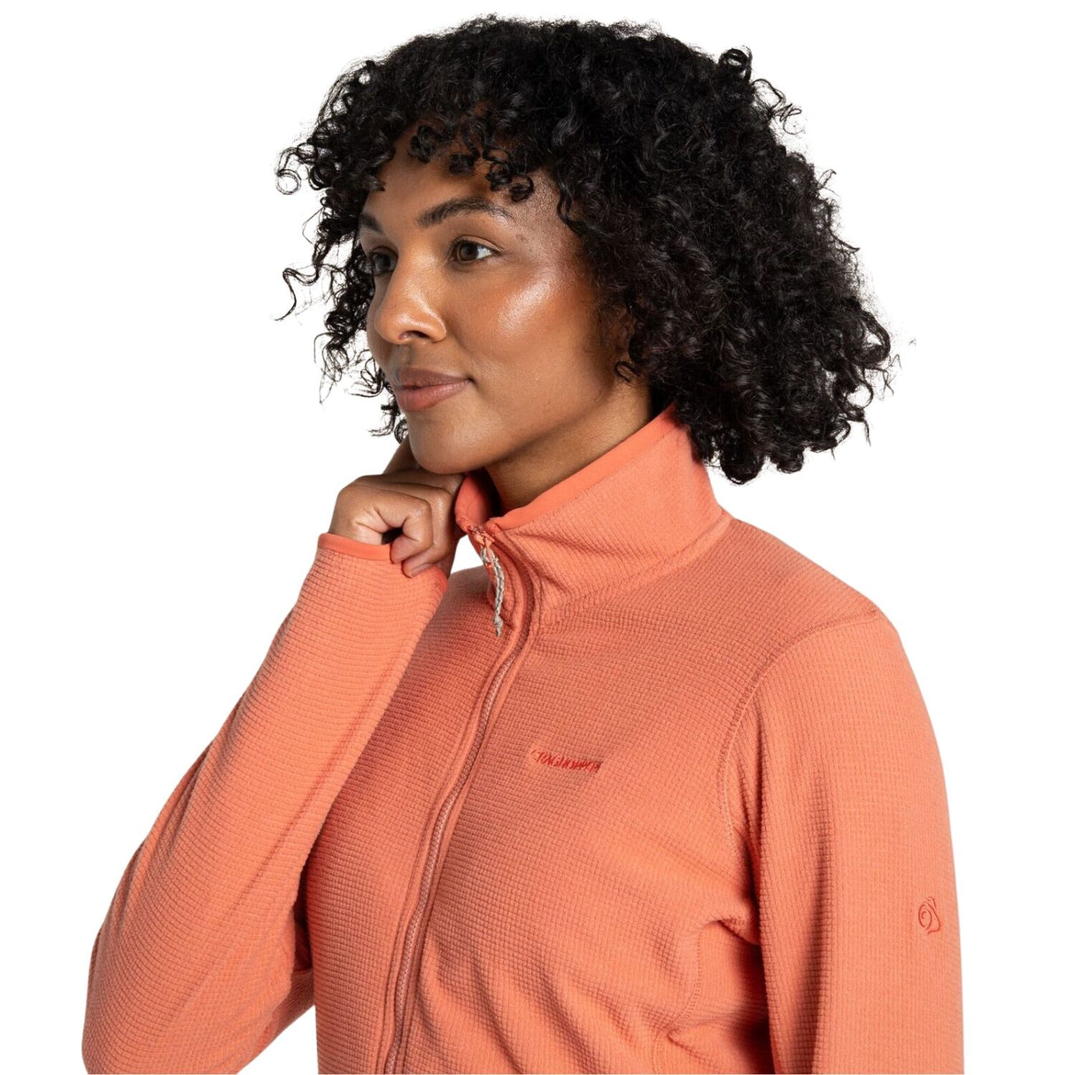 Craghoppers Womens NosiLife Anya Jacket Lightweight Insect Repellent Quick Dry in Red Sandstone