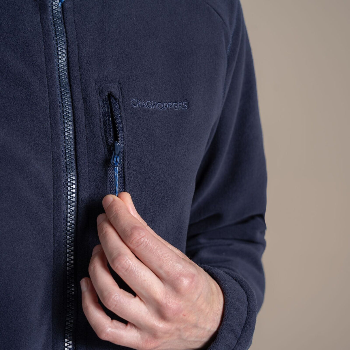Craghoppers Miska Plus II Womens Full Zip Fleece Jacket in Dark Sapphire