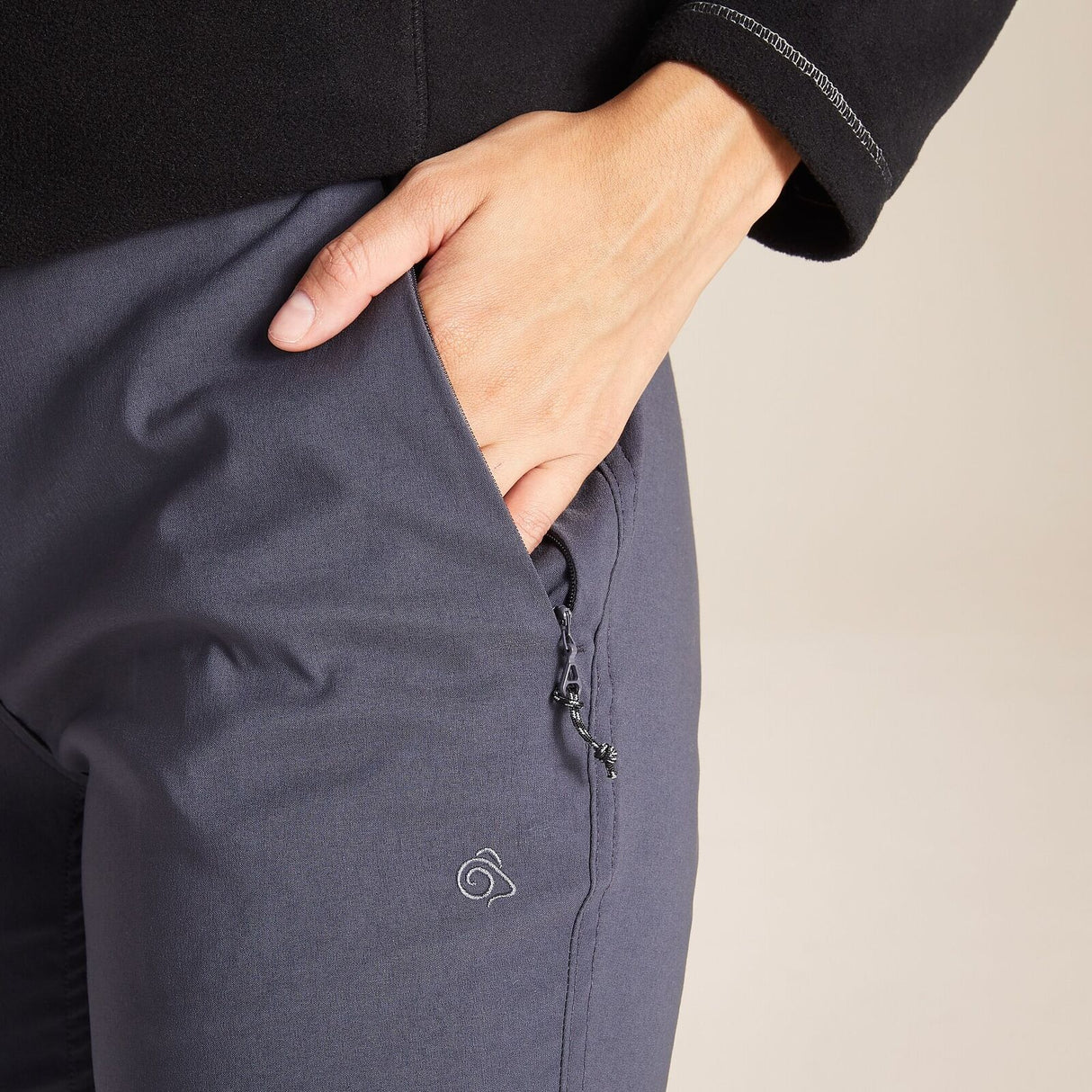 Craghoppers Kiwi Pro II Womens Trousers Pants (REGULAR) in Graphite