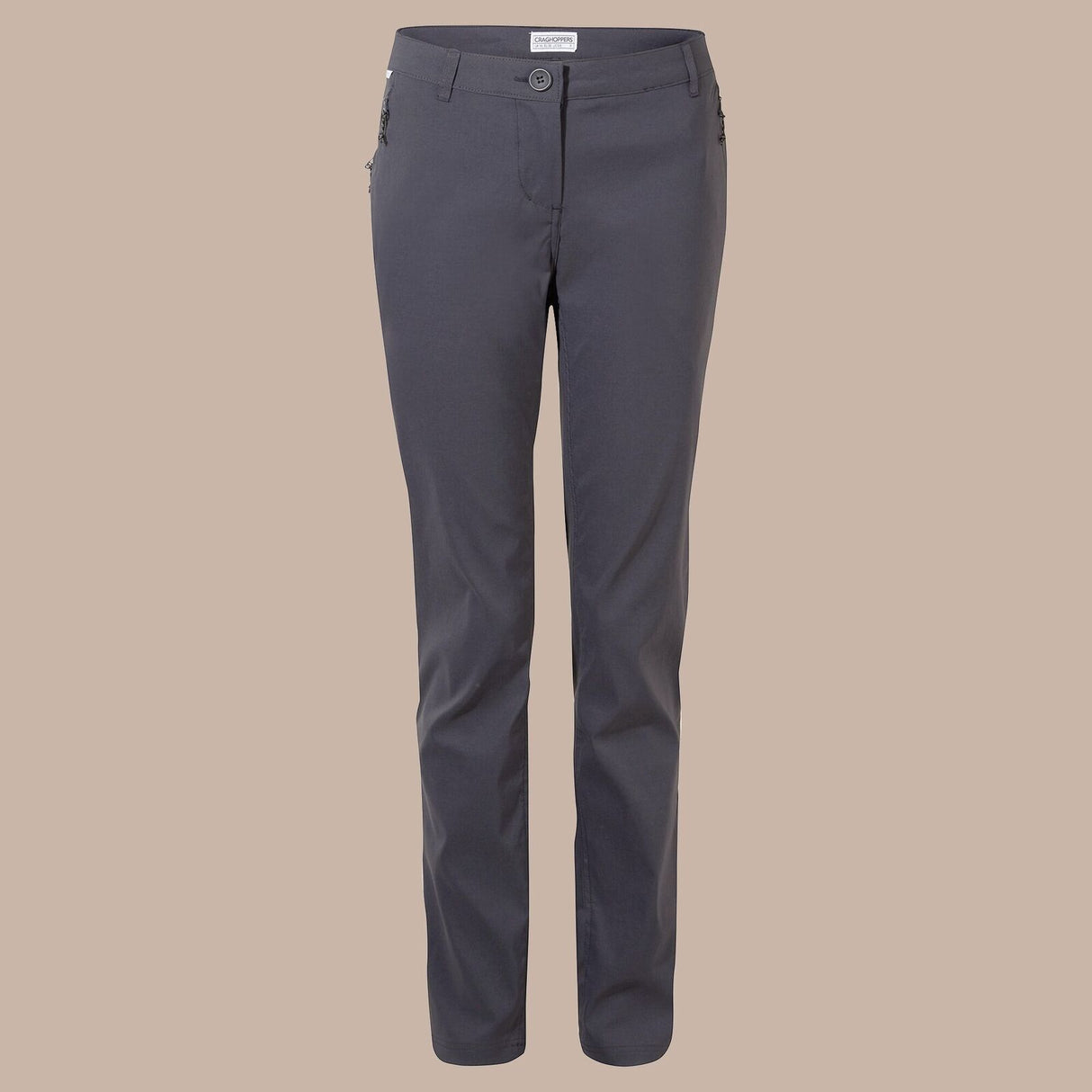 Craghoppers Kiwi Pro II Womens Trousers Pants (REGULAR) in Graphite