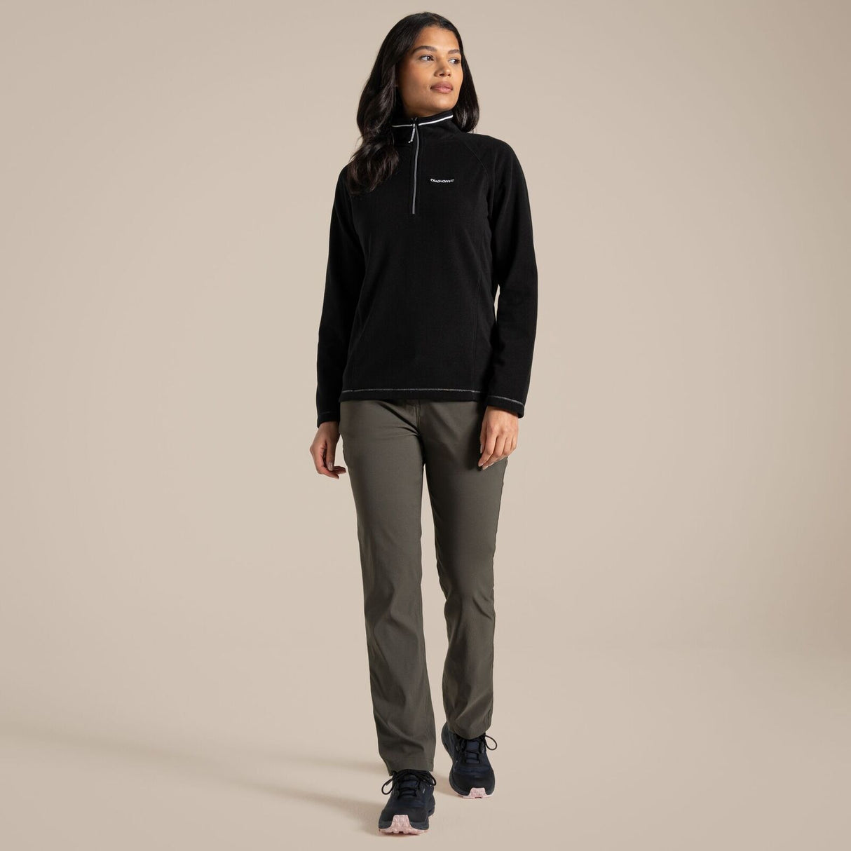 Craghoppers Kiwi Pro II Womens Trousers Pants (REGULAR) in Mid Khaki