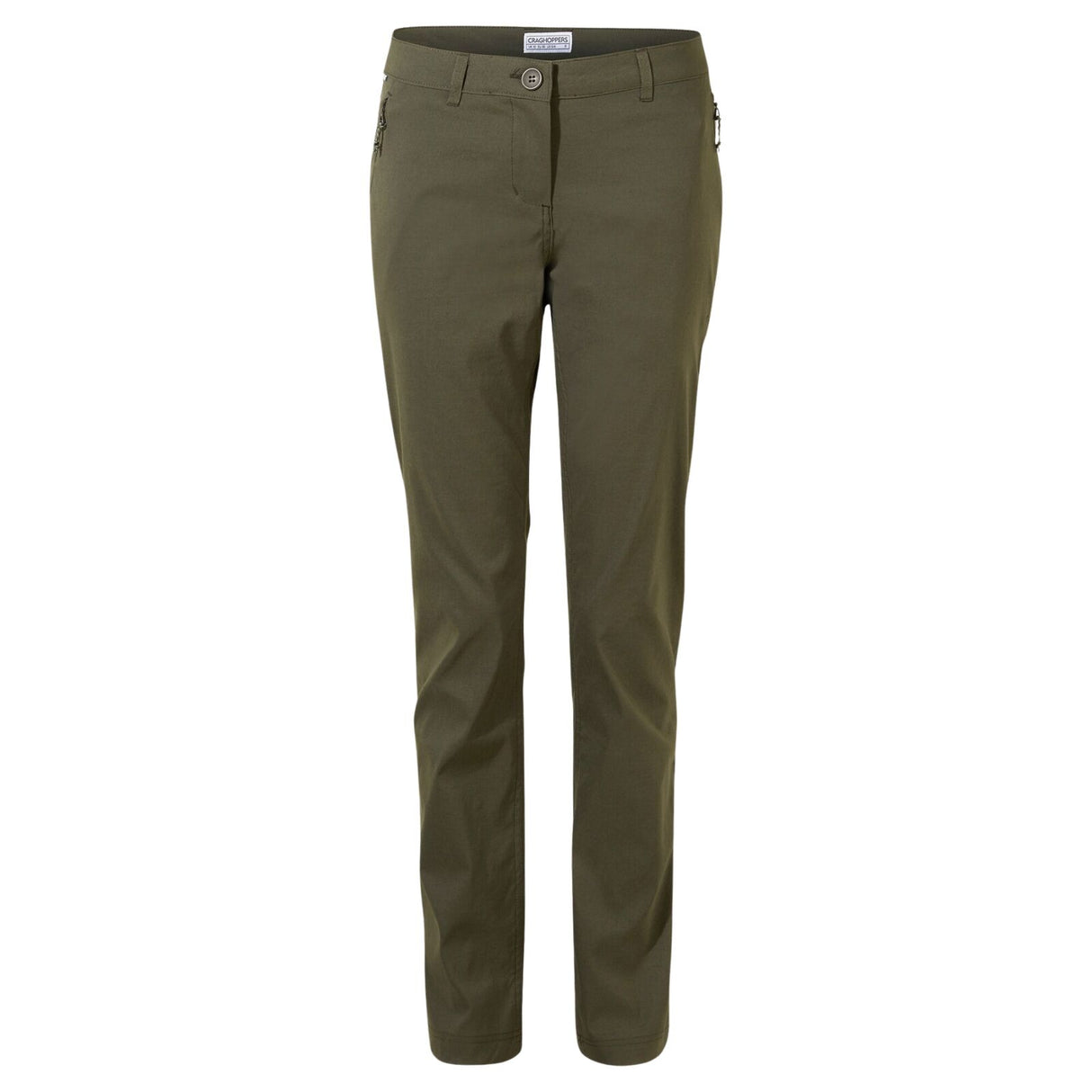 Craghoppers Kiwi Pro II Womens Trousers Pants (REGULAR) in Mid Khaki