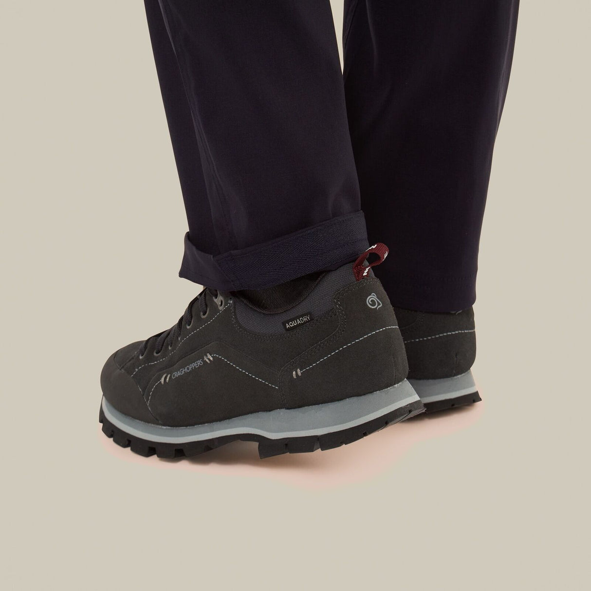 Craghoppers Kiwi Pro II Womens Convertible Trousers Pants (REGULAR) in Dark Navy