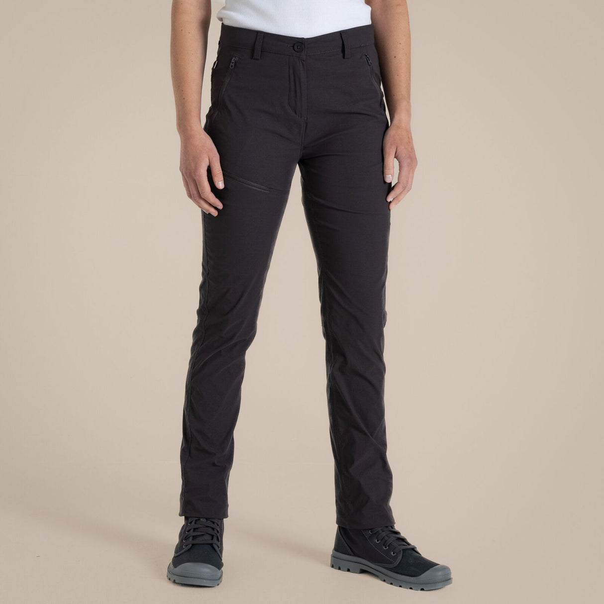 Craghoppers NosiLife Pro III Womens Trousers Pants (REGULAR) in Charcoal