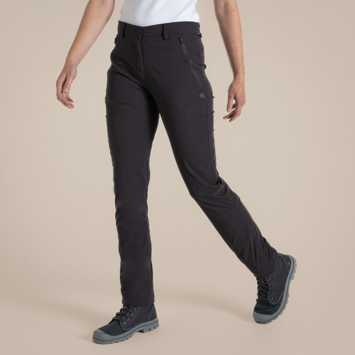 Craghoppers NosiLife Pro III Womens Trousers Pants (REGULAR) in Charcoal
