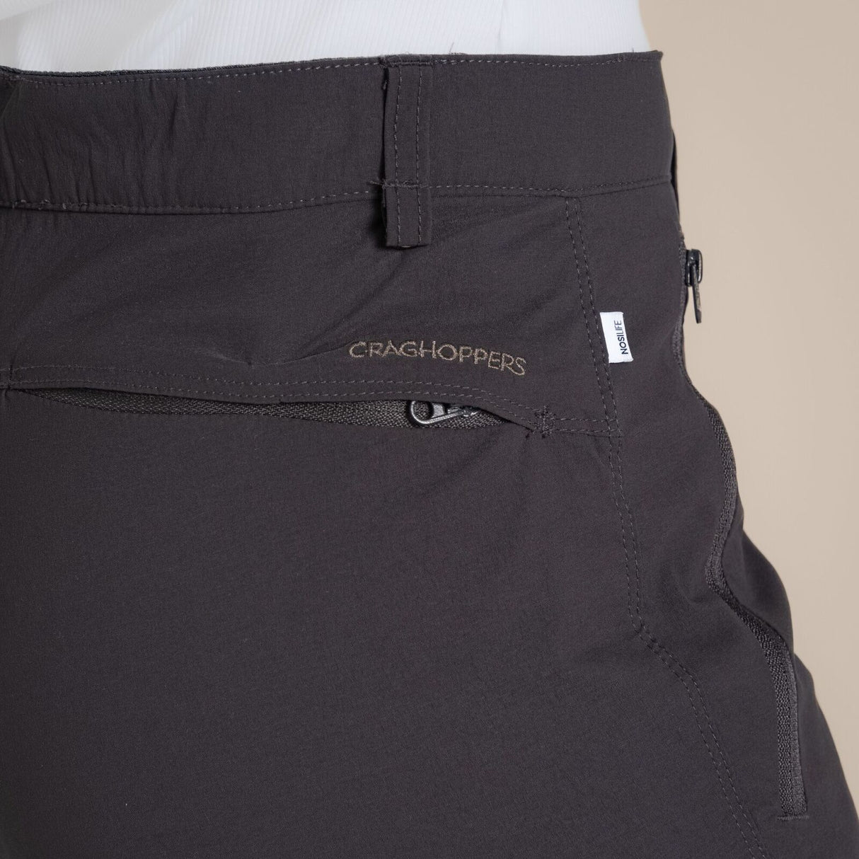 Craghoppers NosiLife Pro III Womens Trousers Pants (REGULAR) in Charcoal