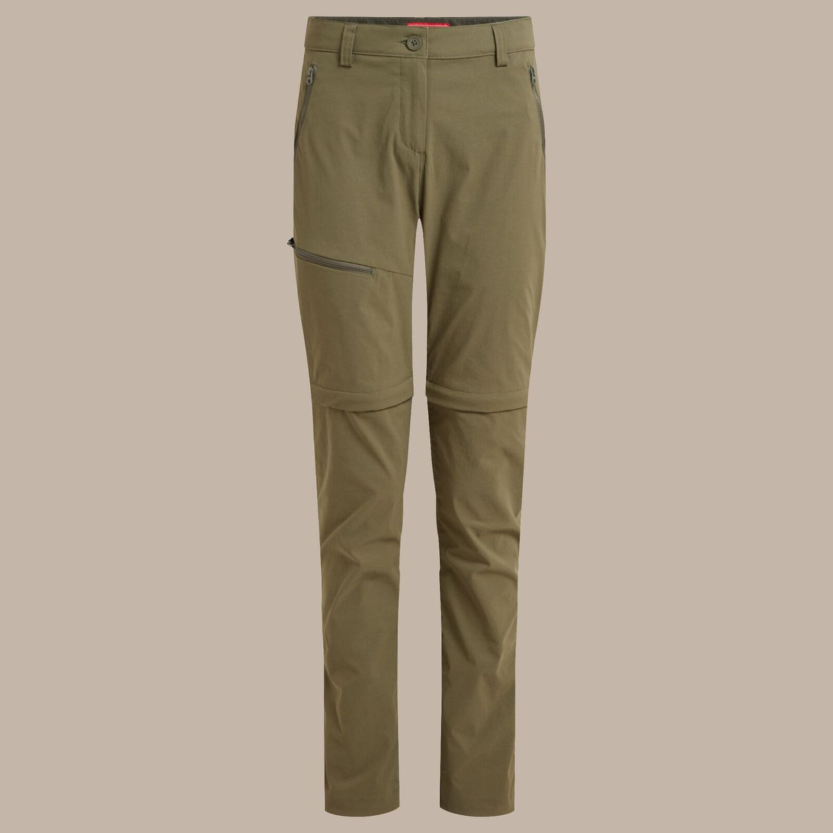 Craghoppers NosiLife Pro III Womens Convertible Trousers Pants (REGULAR) in Wild Olive
