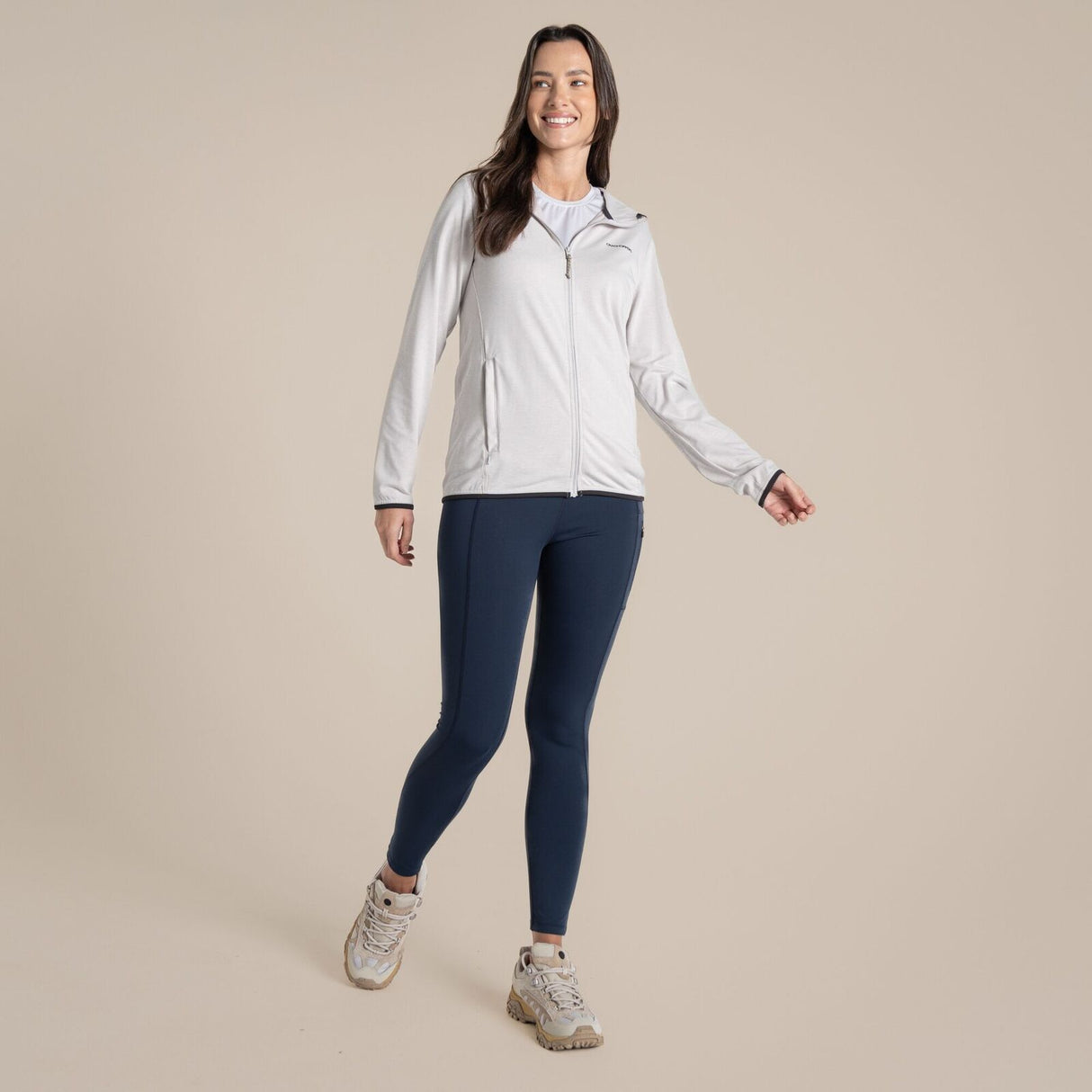 Craghoppers NosiLife Adeena Womens Leggings (Regular) in Blue Navy