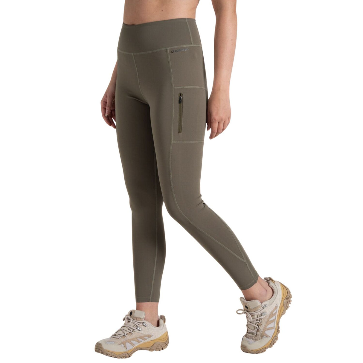 Craghoppers NosiLife Adeena Women’s Leggings UPF 50+ Anti-Insect Stretch Travel in Wild Olive