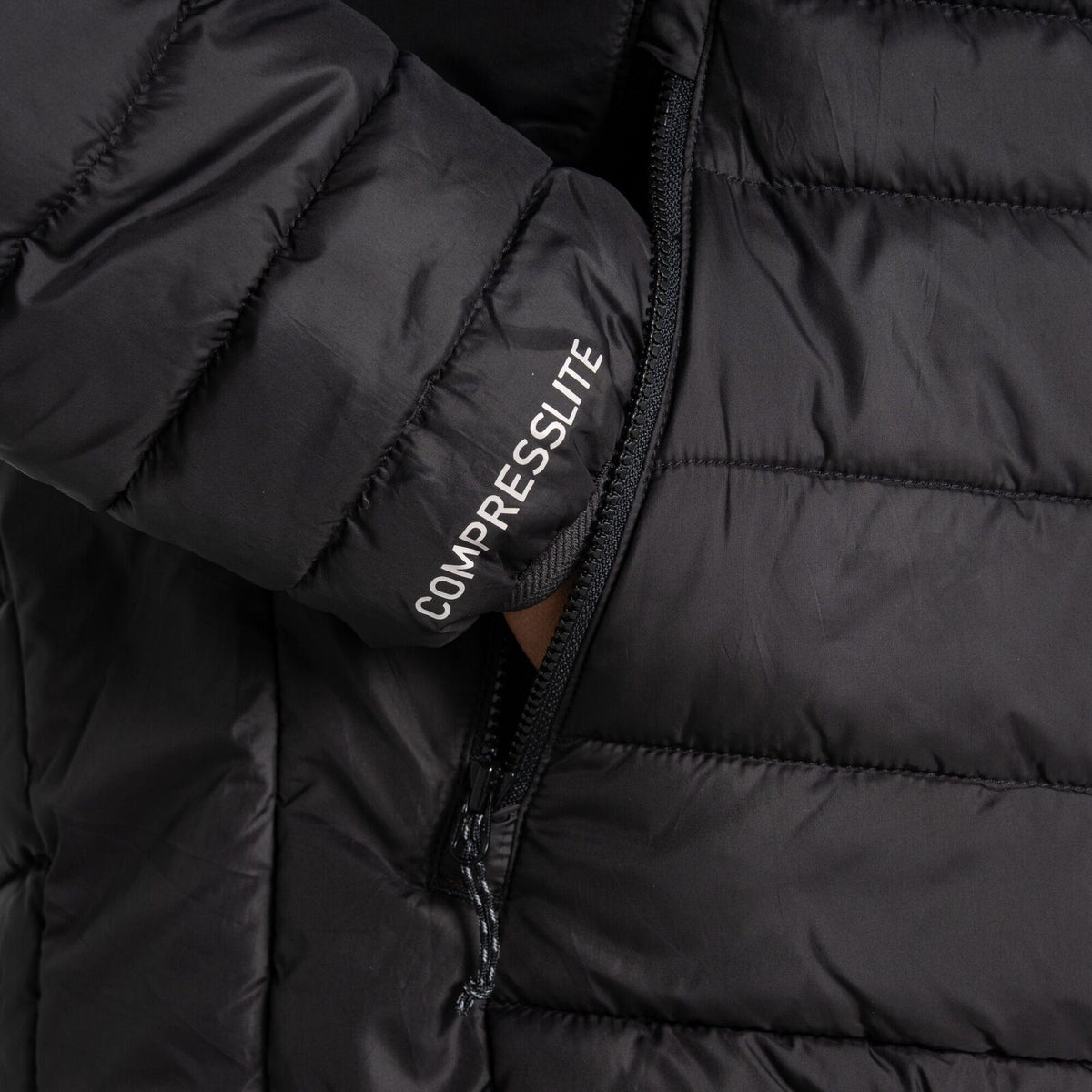 Craghoppers Womens Compresslite IX Hooded Insulating Jacket in Black