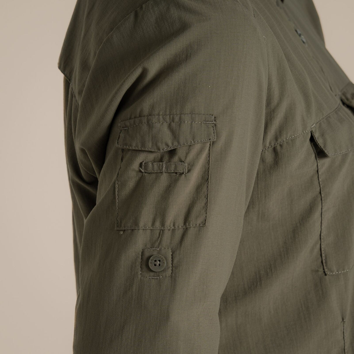 Craghoppers Womens NosiLife Adventure Long Sleeved Shirt III - Wild Olive