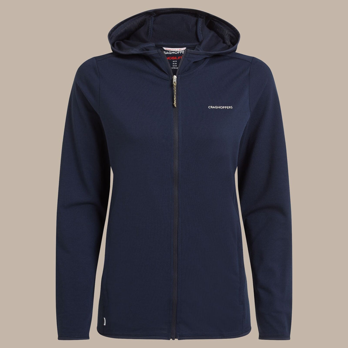 Craghoppers Womens NosiLife Afia Hooded Slim Fit Jacket - Blue Navy