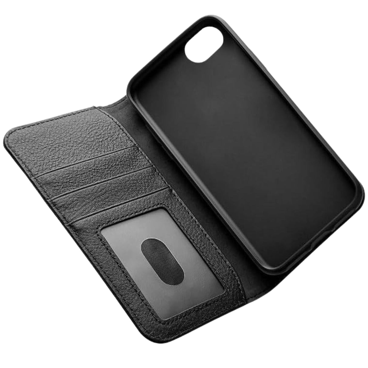 Cygnett CitiWallet Leather Wallet Phone Case for Apple iPhone 8/7/SE - Black