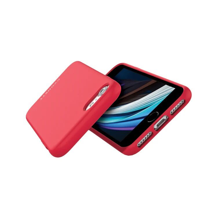 Cygnett Protective Phone Skin Case for iPhone SE 2022/2020 8 & 7 - Red
