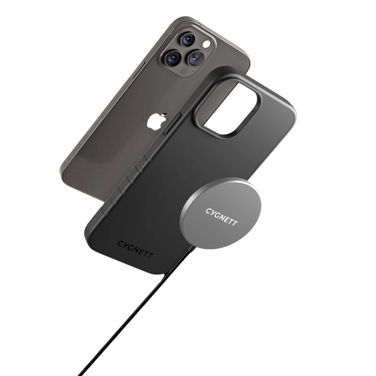 Cygnett AeroGrip Magnetic Phone Case For iPhone 13 Pro Max (6.7'') - Black