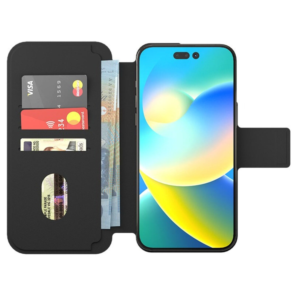 Cygnett TekView Case for iPhone 12 Pro Max/13 Pro Max/14 Plus/14 Pro Max - Black