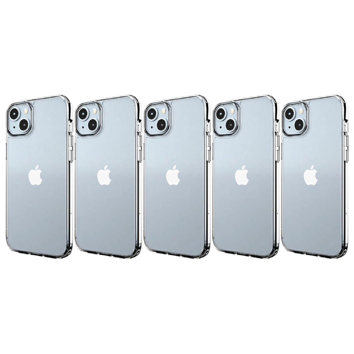 5x Cygnett AeroShield Protective Case For Apple iPhone 15 Plus (6.7") in Clear (Bulk Pack)