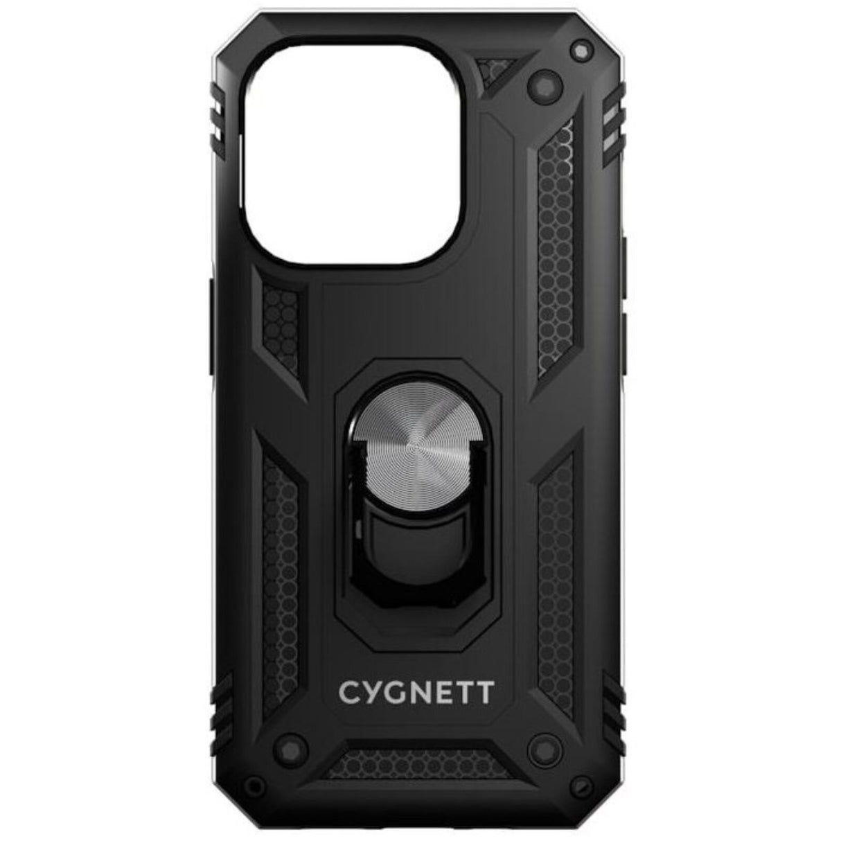 Cygnett Rugged Integrated Kickstand Phone Case For iPhone 15 Plus - Black