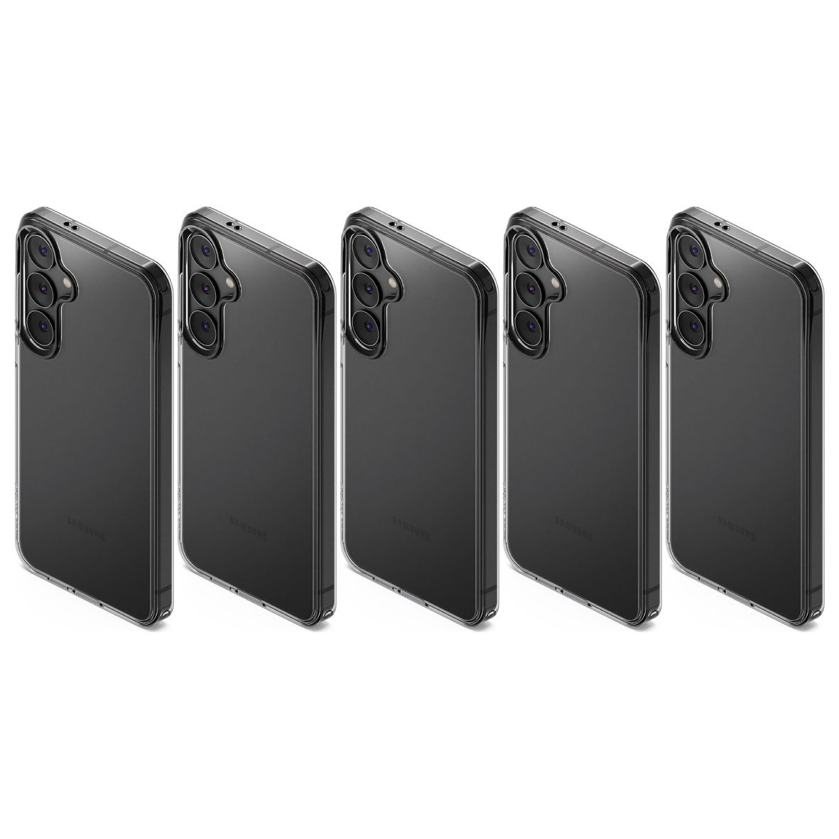 5x Cygnett AeroShield Slim Protective Phone Case for Samsung Galaxy S24+ Bulk Pack - Clear