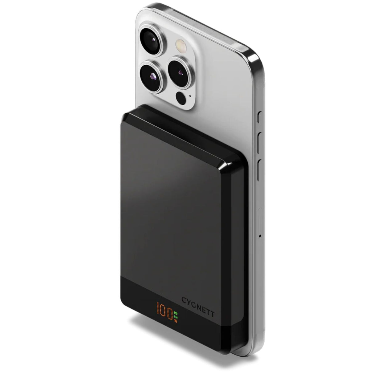 Cygnett Magnetic Wireless Power Bank 10K Magsafe Compatible - Black