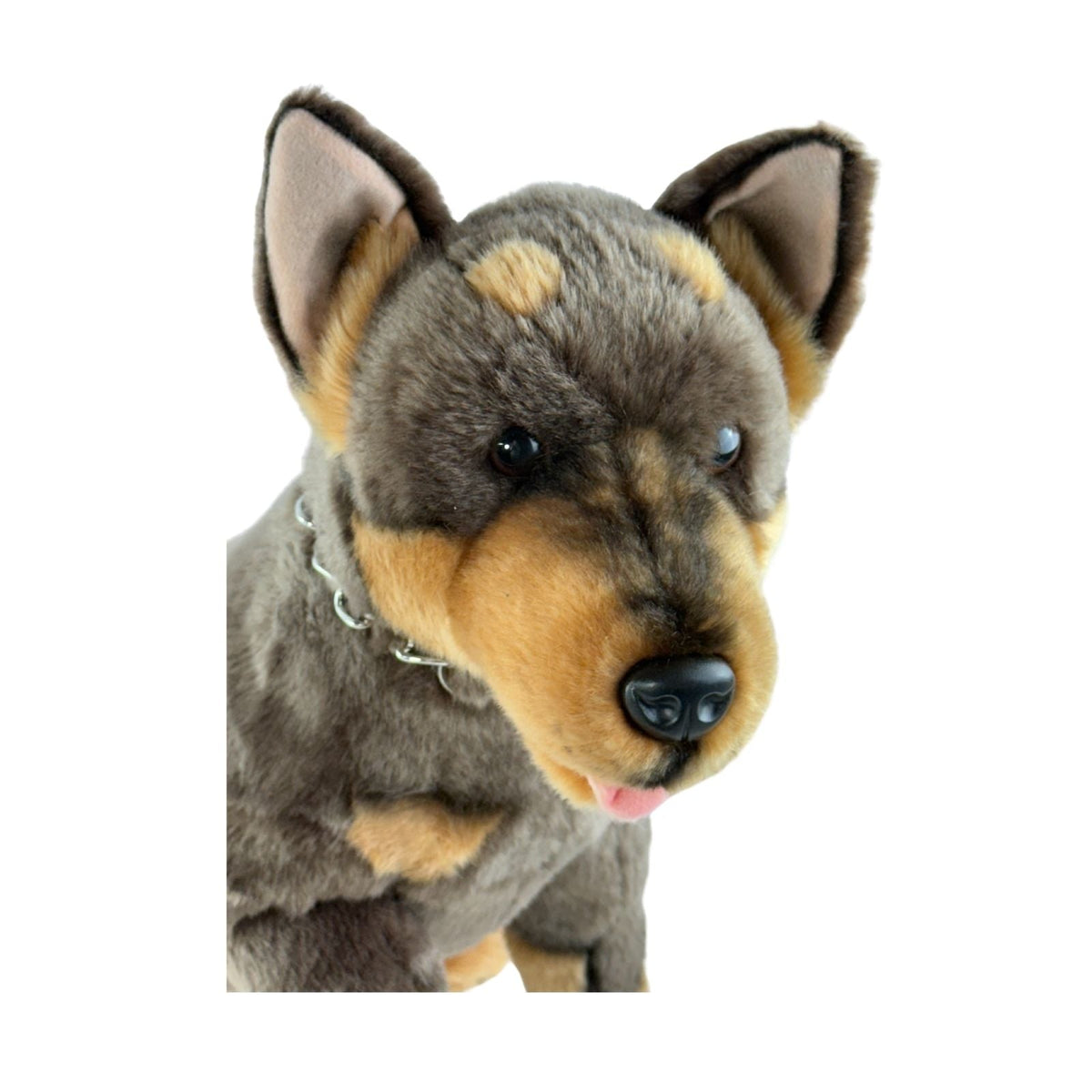 Bocchetta Cannon 38cm Sitting Kelpie Plush Toy (Australian Stuffed Animal Dog Gift)