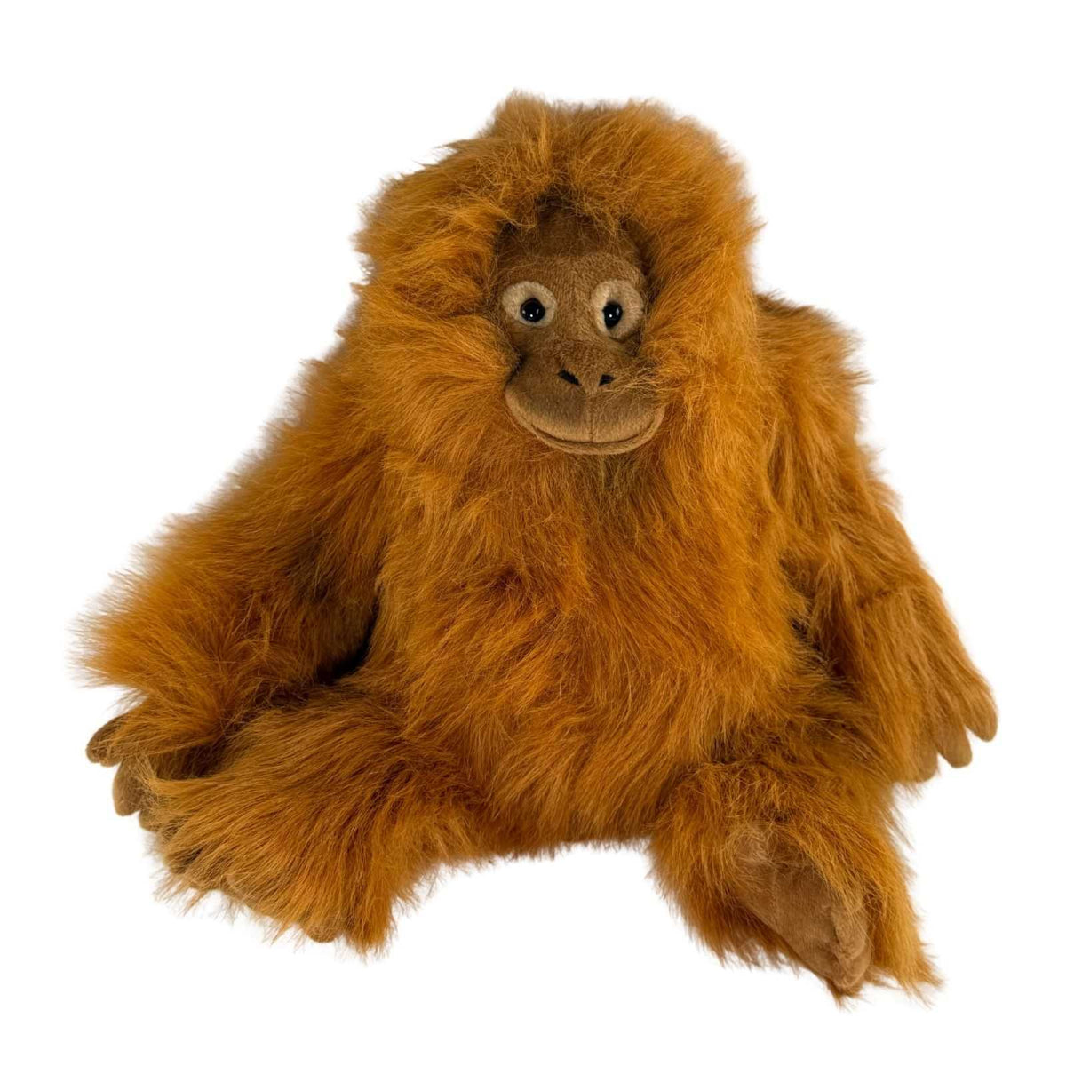 Bocchetta Cha Cha 35cm Orangutan Plush Toy (Realistic Stuffed Animal Wildlife Gift)