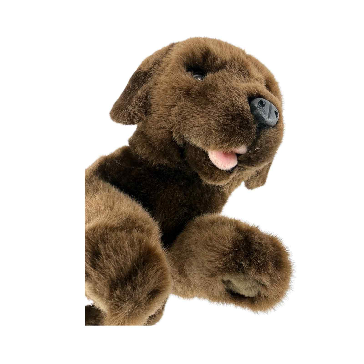 Bocchetta Coco 28cm Floppy Labrador Puppy Plush Toy - Brown (Realistic Stuffed Animal Dog Gift)