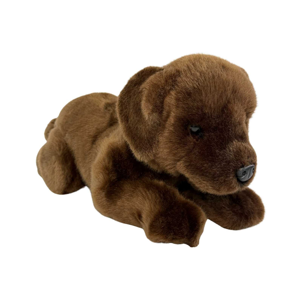 Bocchetta Coco 28cm Floppy Labrador Puppy Plush Toy - Brown (Realistic Stuffed Animal Dog Gift)