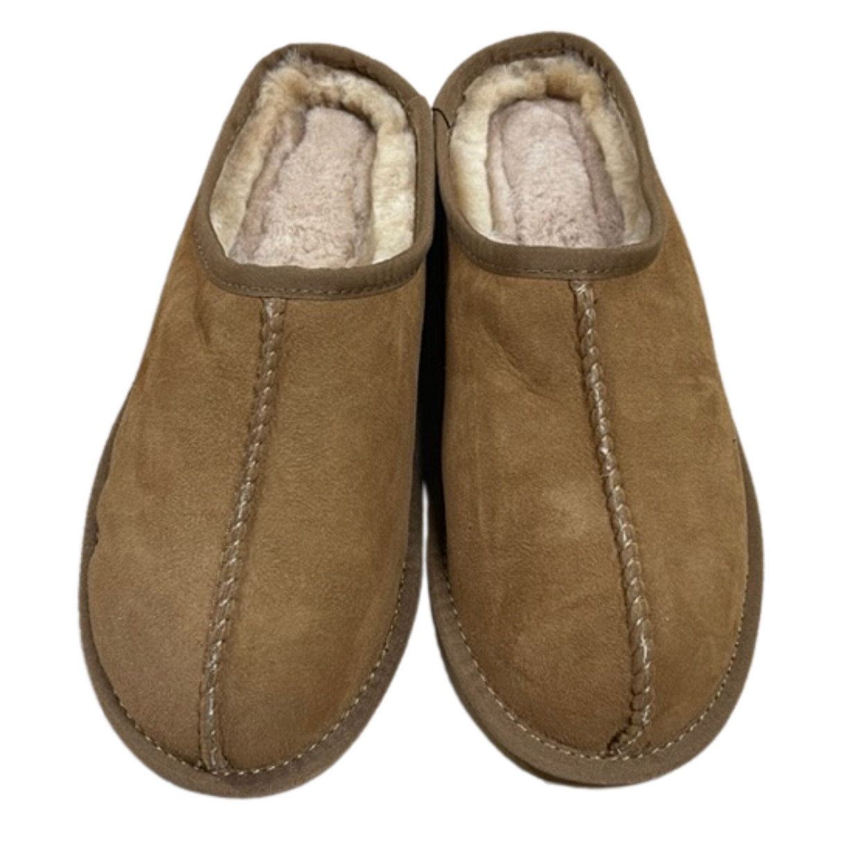 Australian Sheepskin Merino Wool Scuffs Clogs Moccasins Slippers Winter UGG - Chestnut
