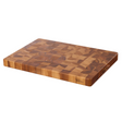 Davis & Waddell Acacia Wood End Grain Cutting Board Chopping Serving - 50x35cm