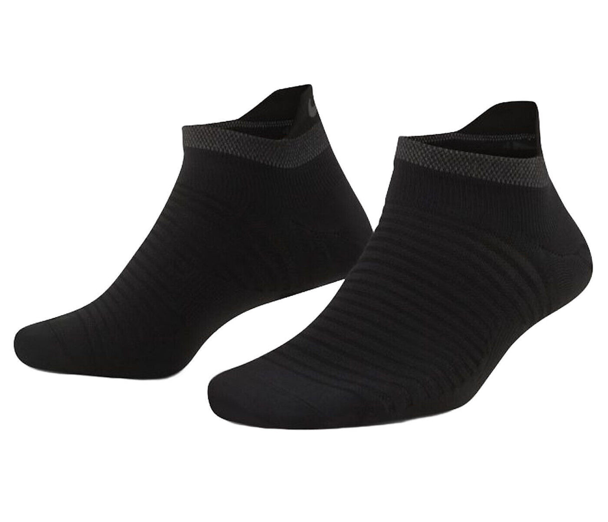Nike Spark Cushioned No Show Socks - Black - Mens Size US 10-11.5