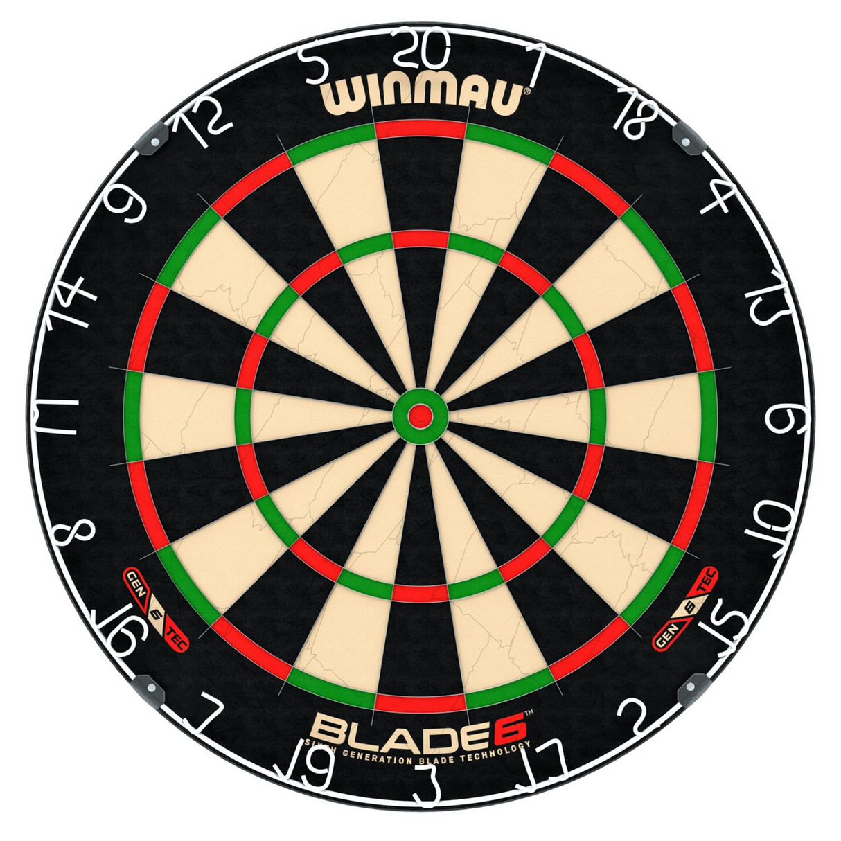 Winmau PDS Set Blade 6 Dart Board + Blue Dartboard Surround + Darts + Oche line