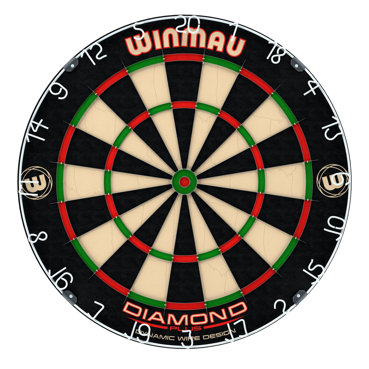 Winmau Diamond Plus All In One Dart Board Set + Surround + Darts + Oche Line