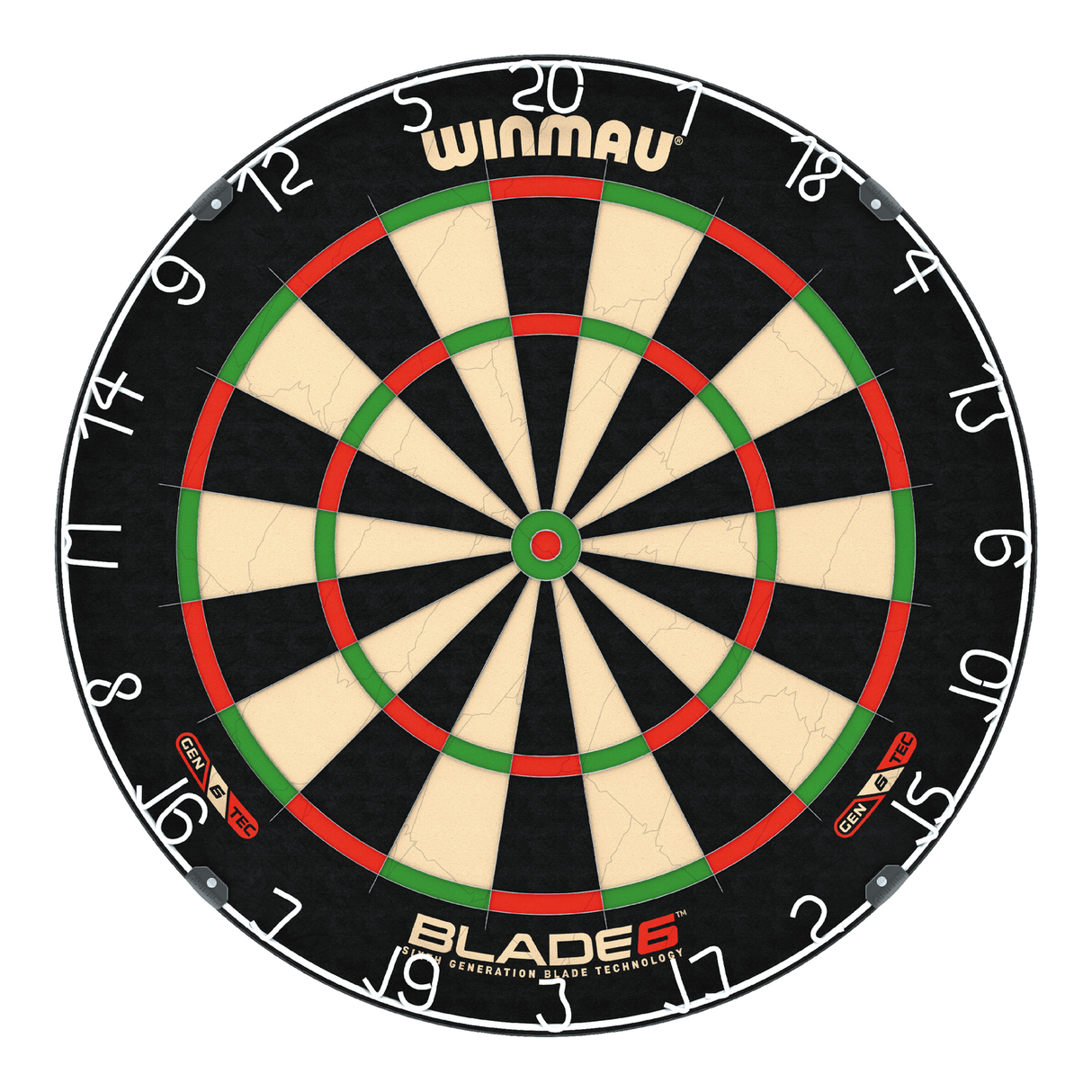 Winmau Blade 6 SIX Dartboard Wire Technoology Professional Level Dart Board