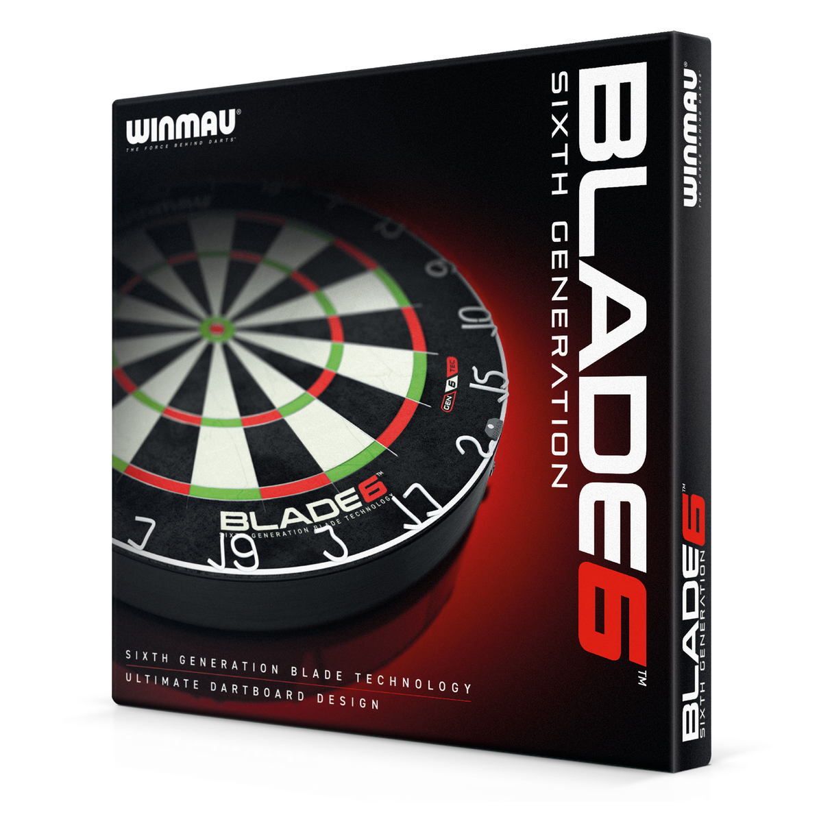 Winmau Blade 6 SIX Dartboard Wire Technoology Professional Level Dart Board