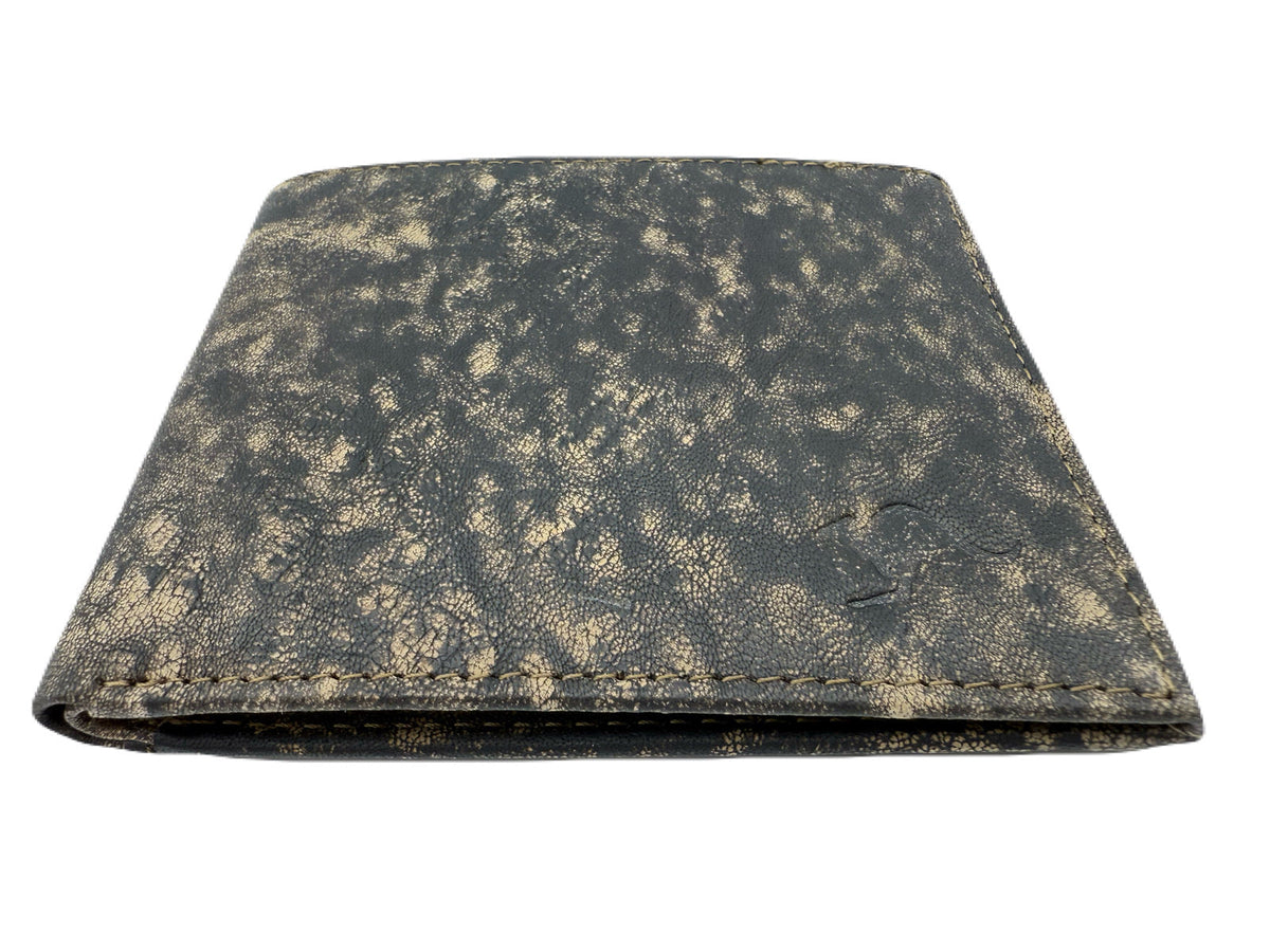 Jacaru 5789 Kangaroo Leather Credit Card Wallet - Brown (Slim Card Holder & Gift Box)