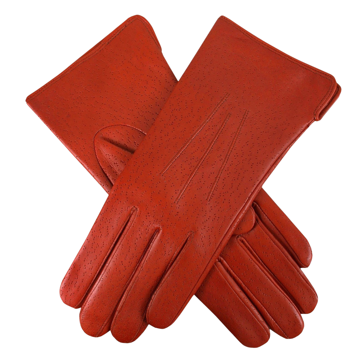 DENTS Jessica Womens Classic Imipec Leather Gloves 7-1109 Lined Ladies - Berry