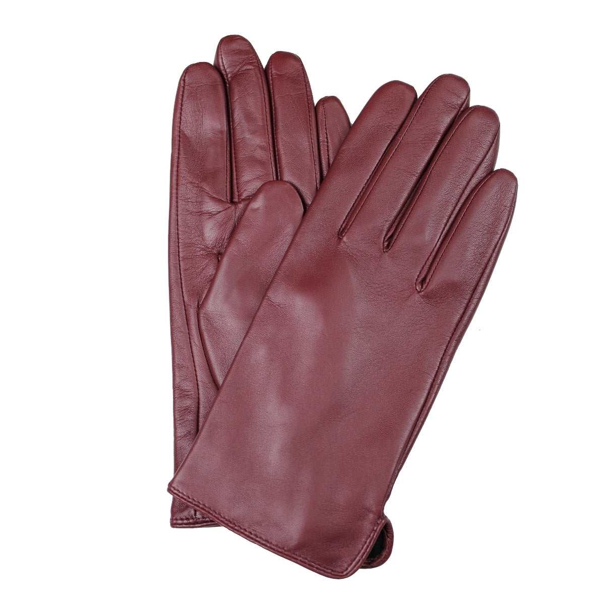 Dents Womens Classic Leather Gloves Winter Warm Soft Smooth Grain 77-0003 - Violet