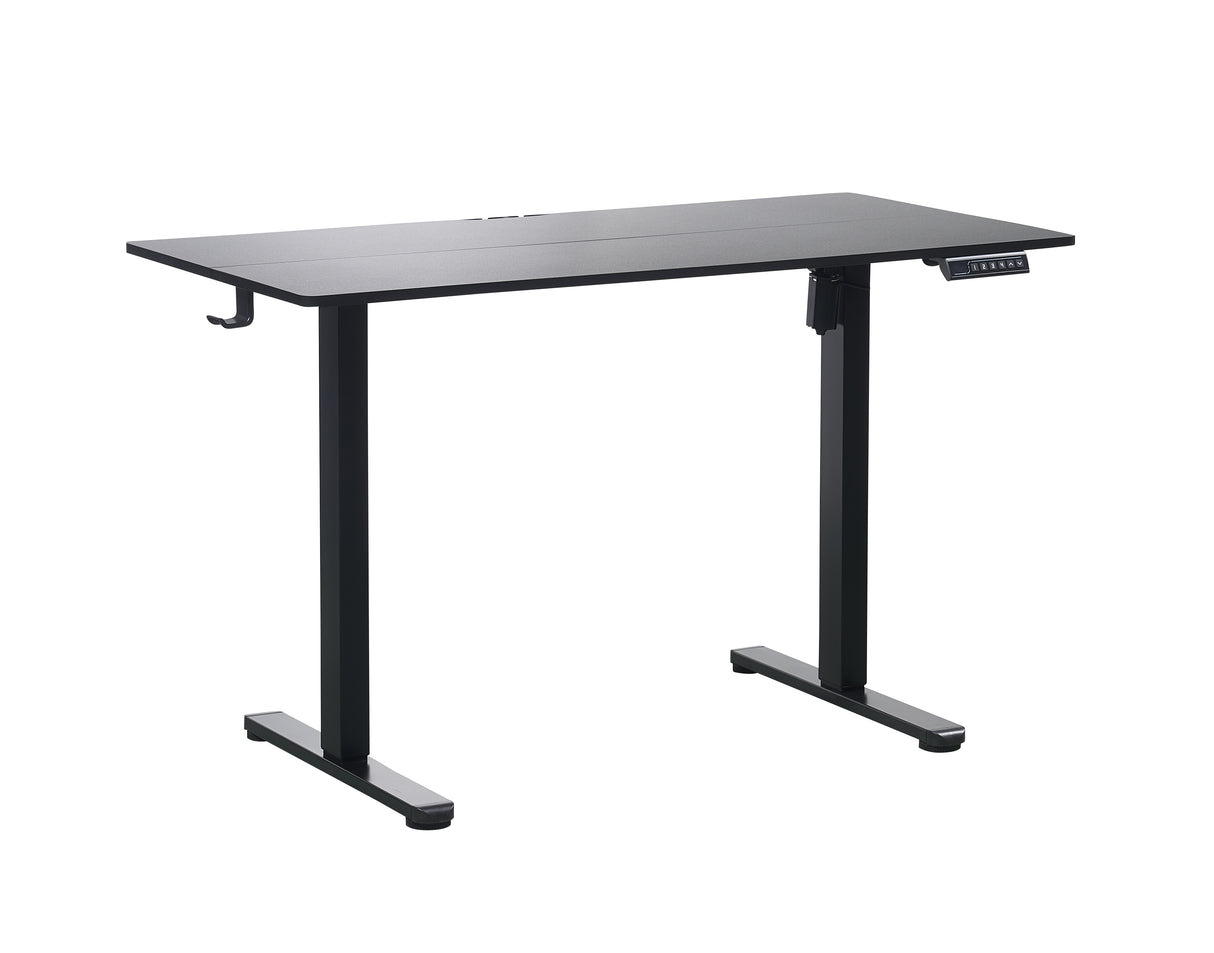 120 x 60cm Electric Standing Desk Height Adjustable Motorised Electric Sit Stand in Black