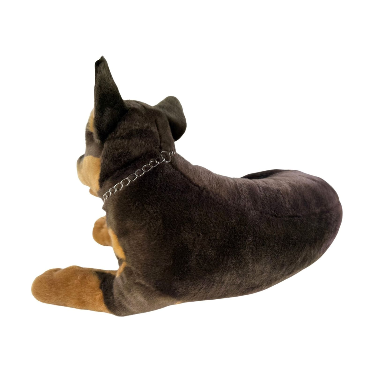 Bocchetta Denver 62cm Lying Kelpie Plush Toy (Australian Stuffed Animal Dog Gift)