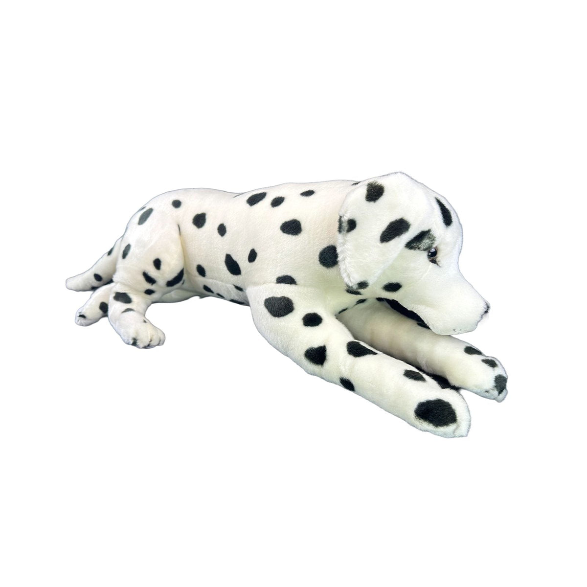 Bocchetta Denzel 62cm Lying Dalmatian Plush Toy (Realistic Stuffed Animal Dog Gift)