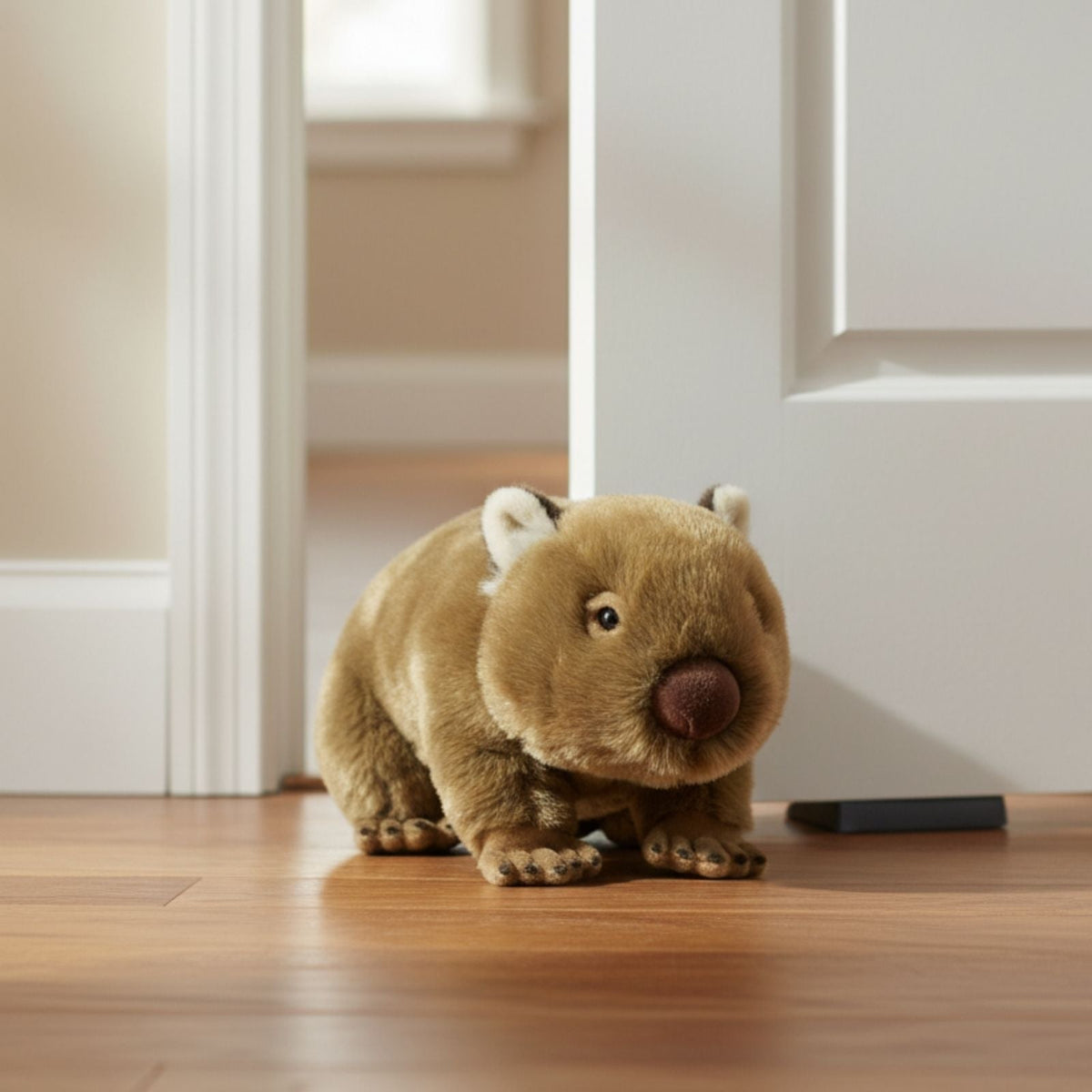Bocchetta Georgina 42cm 2kg Weighted Wombat Doorstop Plush Toy (Australian Stuffed Animal Souvenir Gift)