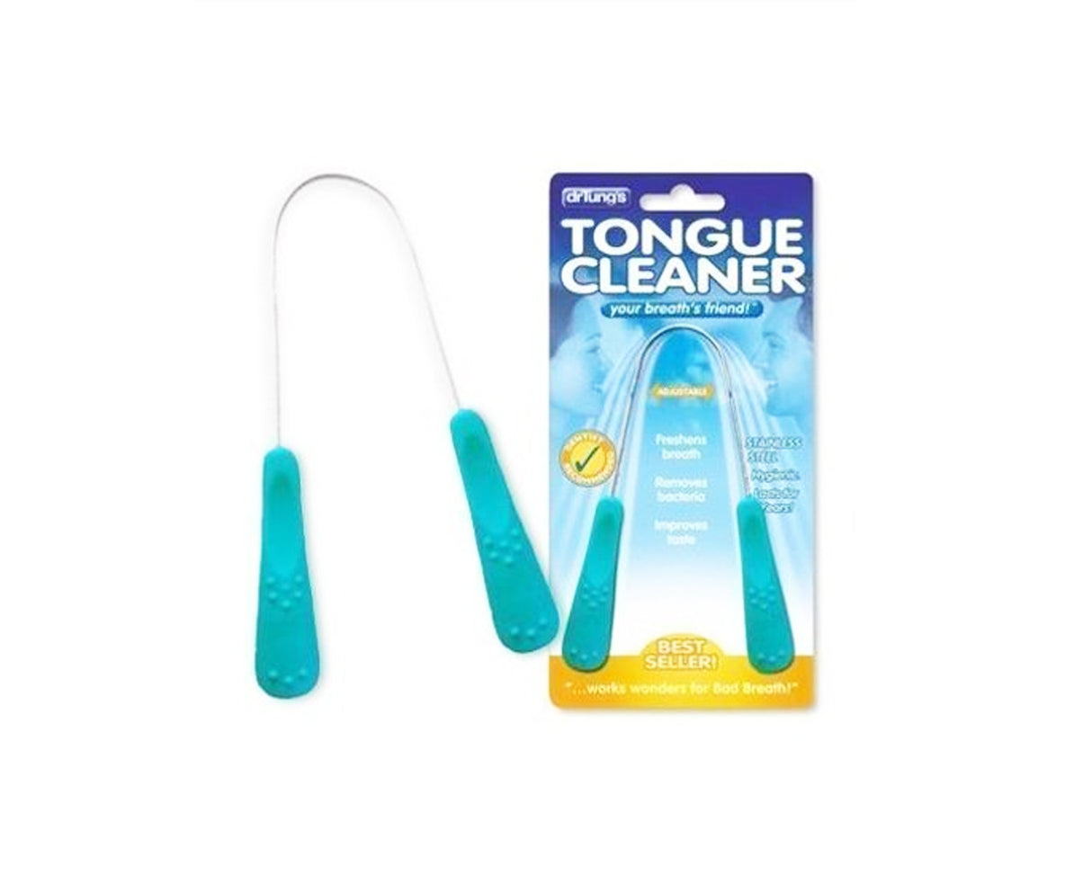 Dr Tung's TONGUE CLEANER Dental Hygiene Stainless Steel Scraper Dr. Tungs