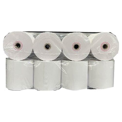 24x Thermal Paper Receipt Rolls 80x80mm for Cash Register (Bulk Pack)