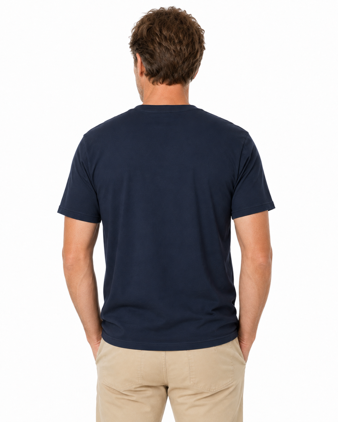 Adult Australia Kangaroo/Koala "Dream Land" T Shirt 100% Cotton Souvenir Tee Top in Navy
