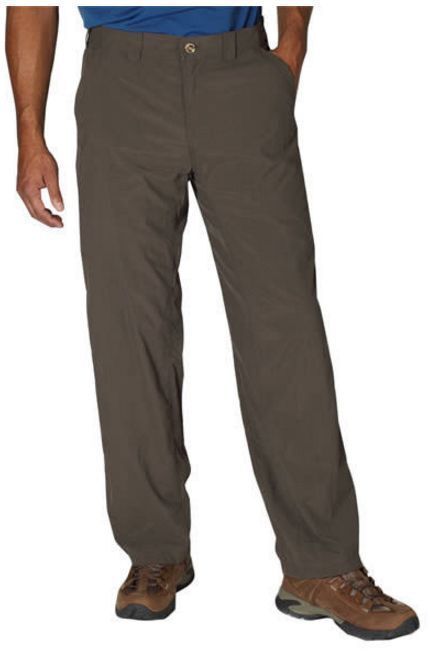 ExOfficio Mens Nomad Pants Trousers Wrinkle Water Resistant 1021-5098