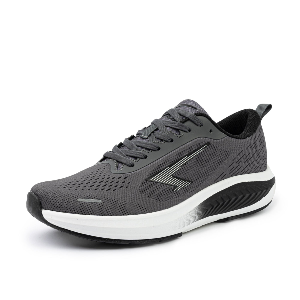 Sfida Expanse Mens Wide Toe Box Runners - Charcoal (Running Shoes/Sneakers)